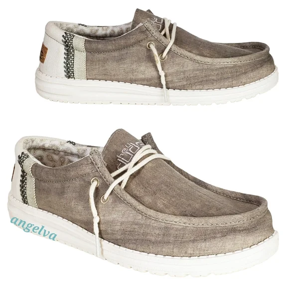 Hey Dude | Shoes | New Hey Dude Wally Linen Size 8 Slip On  display picture 1